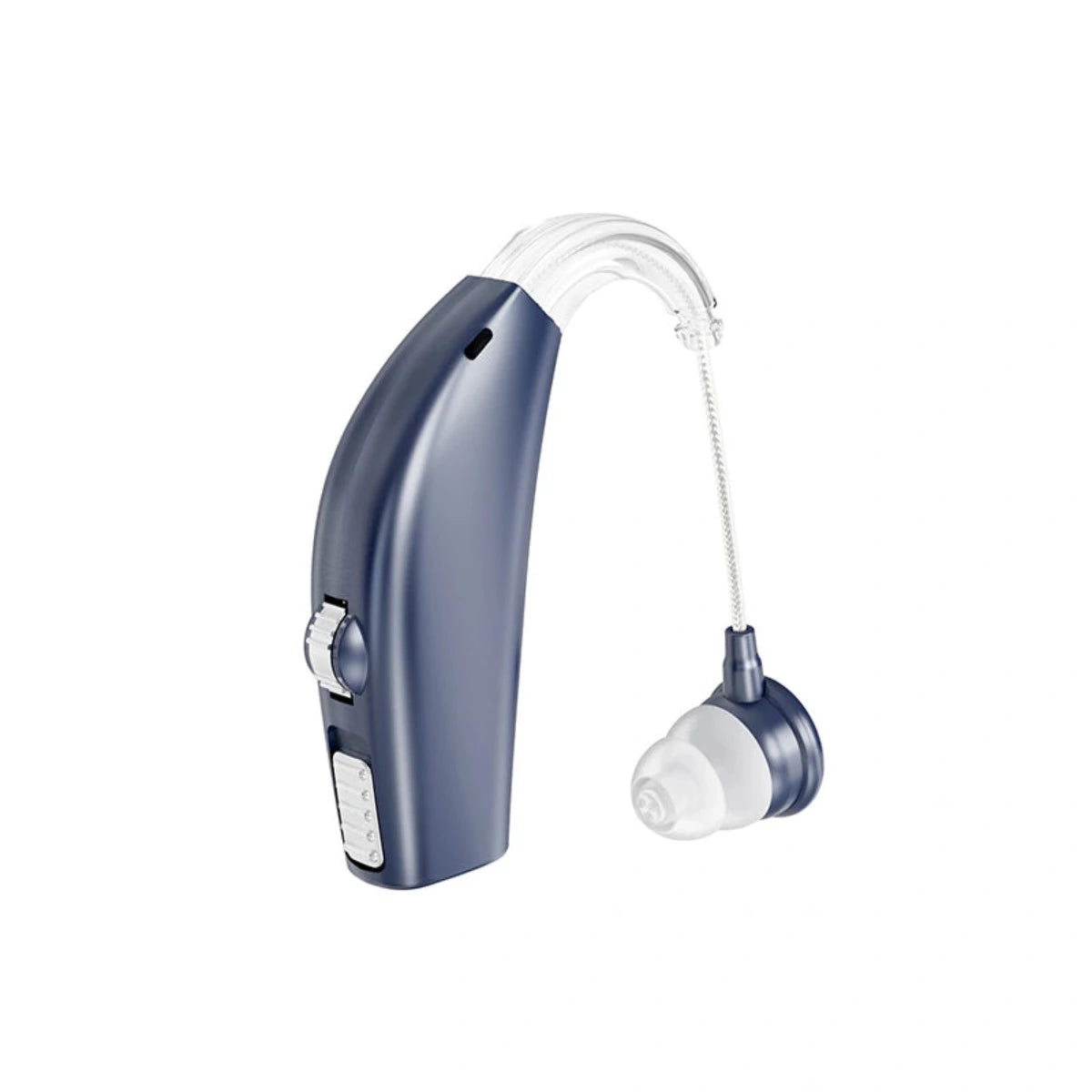 Two Powerful Hearing Aids BTE With Rechargeable Case